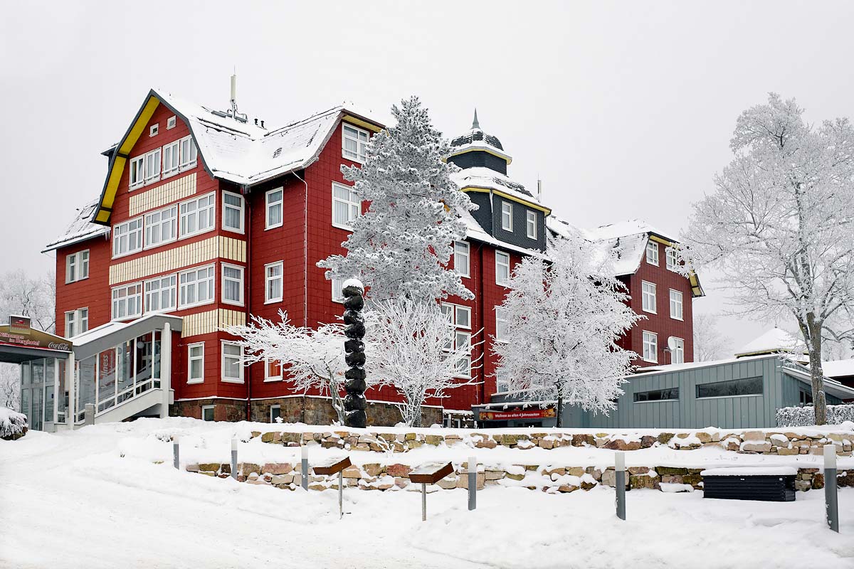 Berghotel Oberhof im Winter