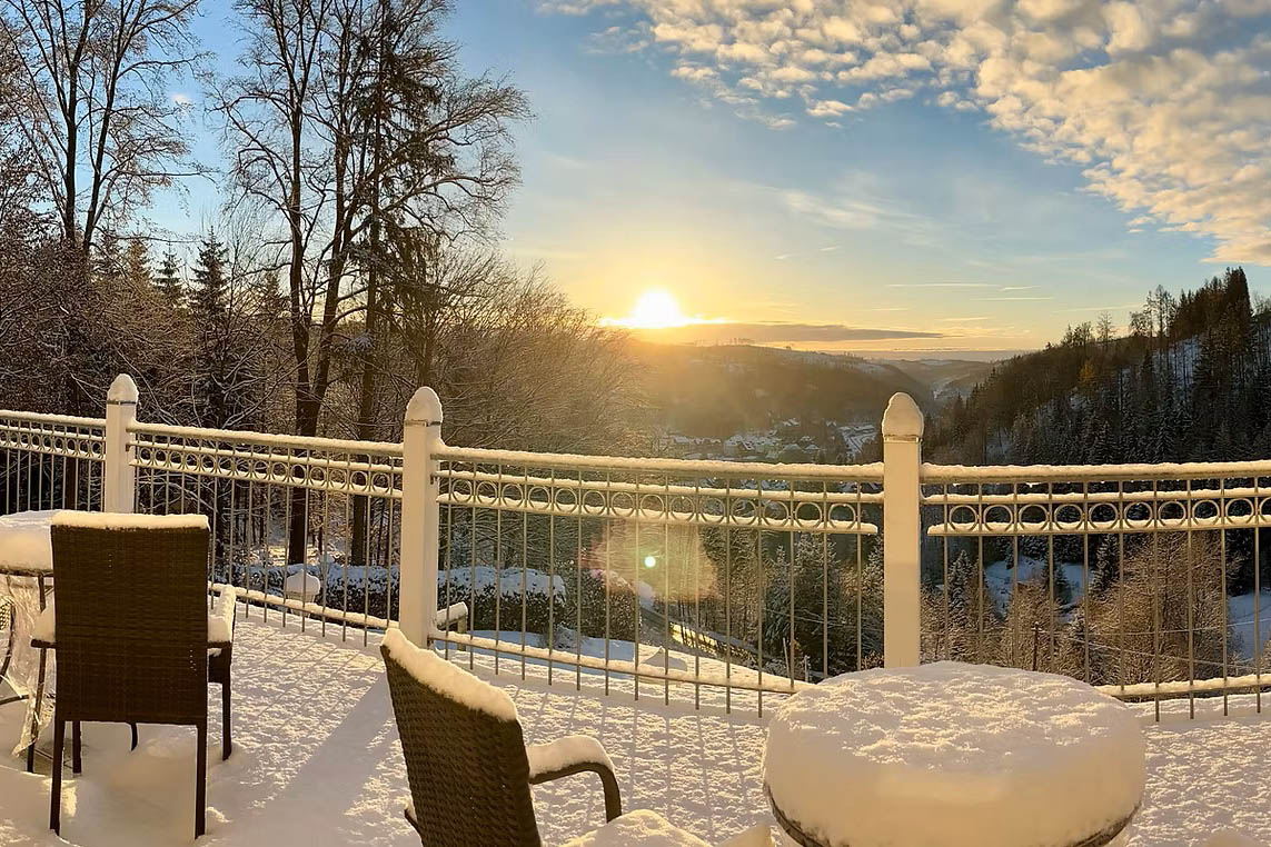 Blick in die Winterlandschaft