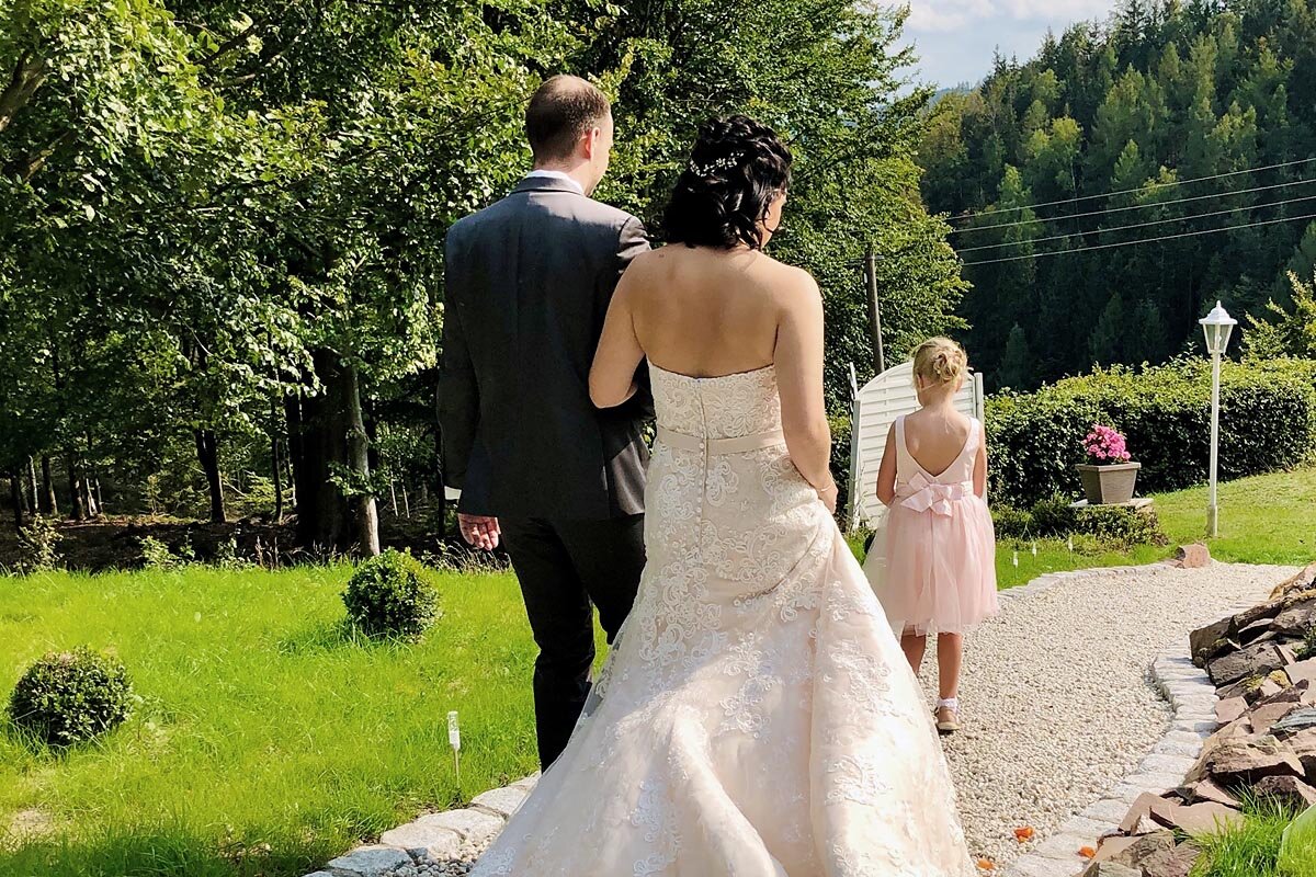 Hochzeit im Freien