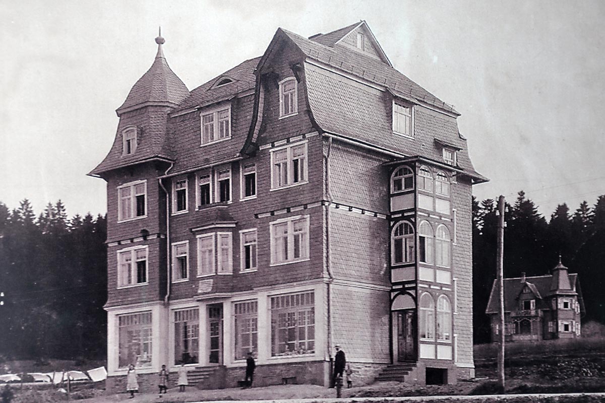 Haus Daheim, Masserberg - historische Ansicht