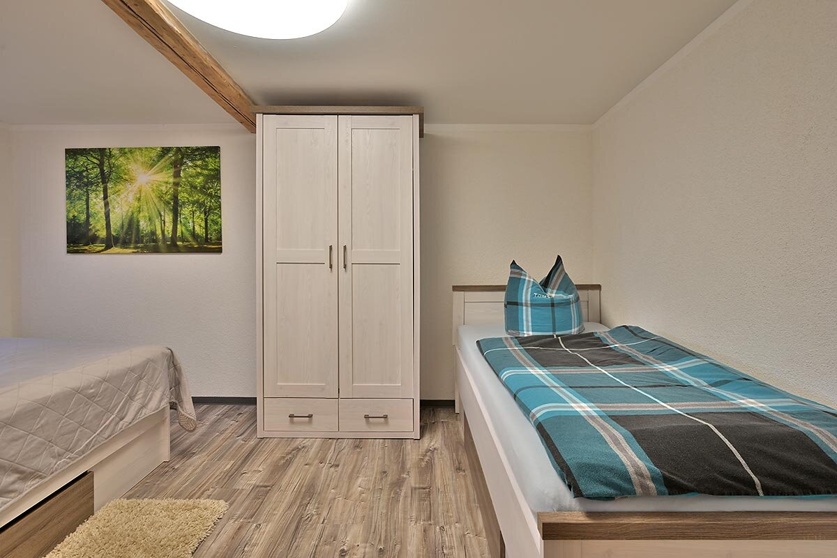 Ferienwohnung "Jägerstube" (Schlafzimmer)