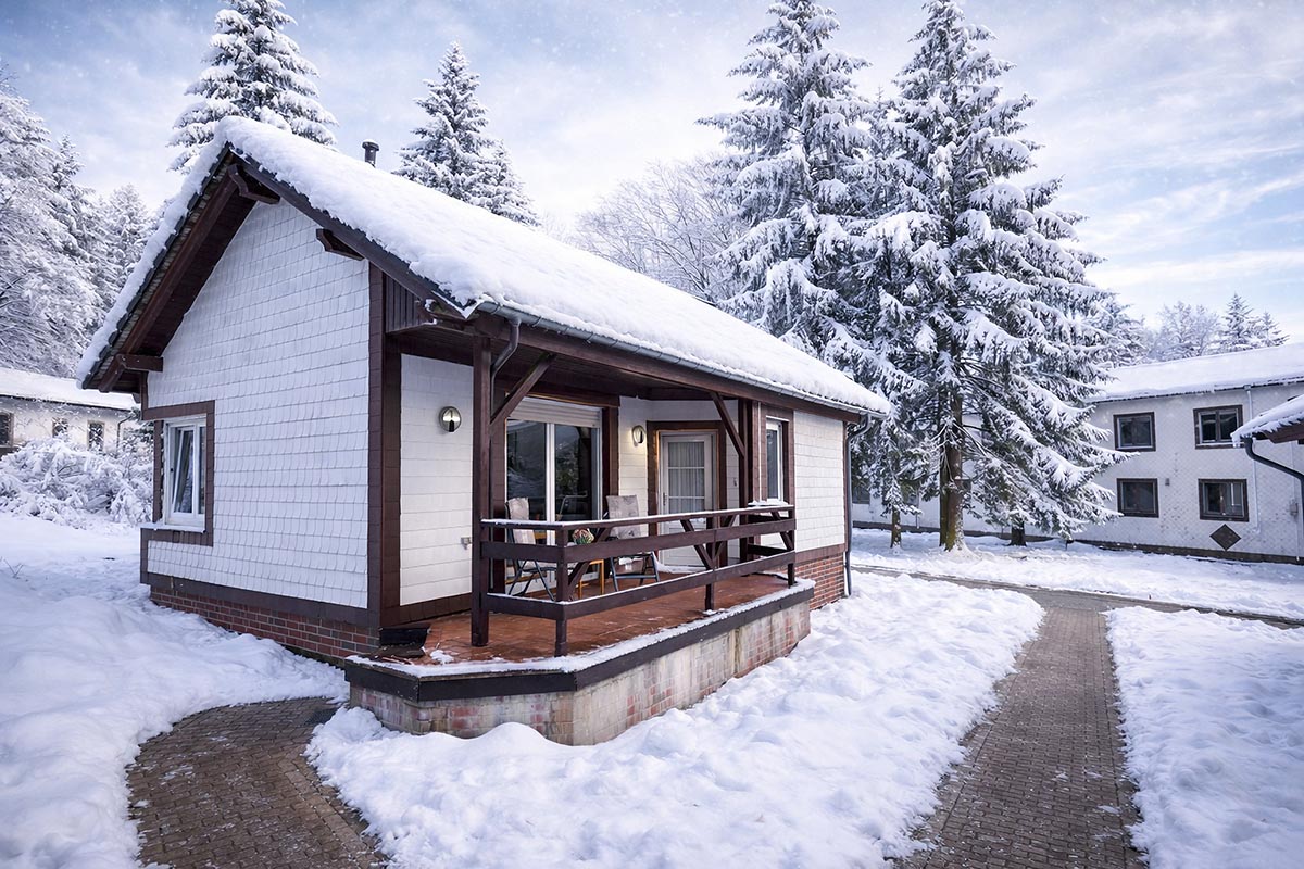 Winter im Ferienpark Ebertswiese