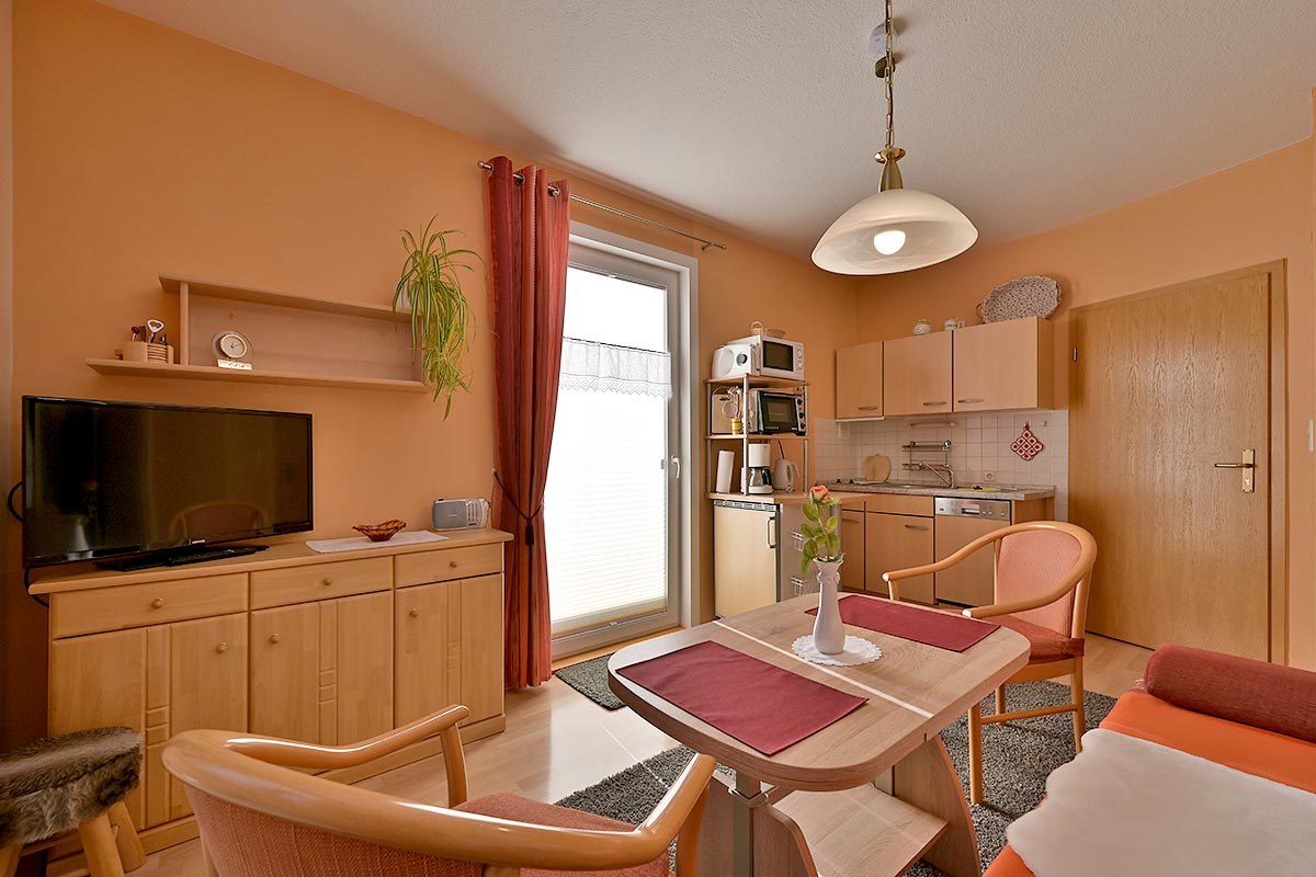 Ferienwohnung Teichblick (Wohnzimmer)