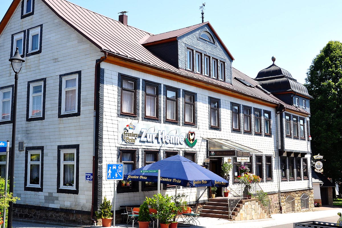 Gasthaus und Hotel Zur Henne, Schmiedefeld am Rennsteig