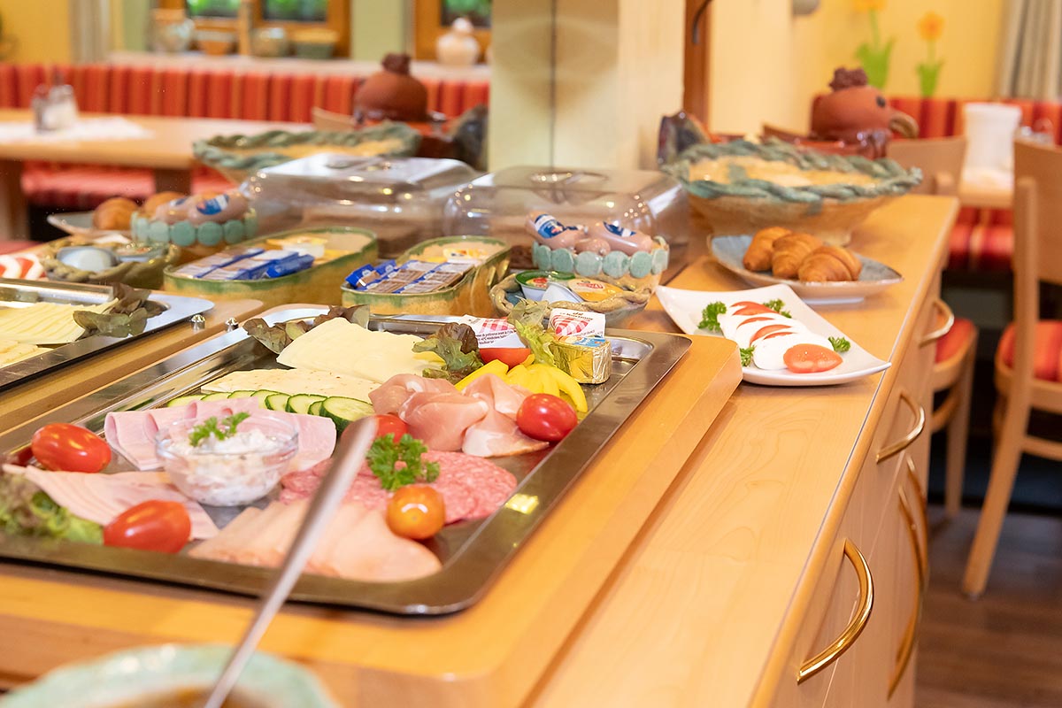 leckeres Frühstücksbuffet