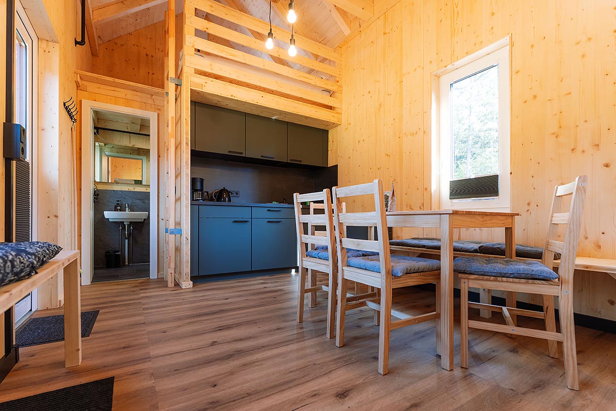 Blick in ein Tiny House