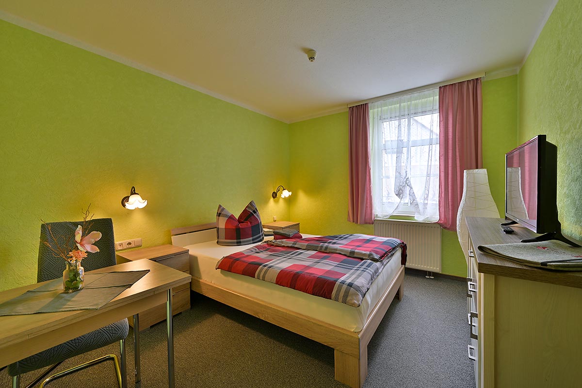 Blick in ein Einzelzimmer