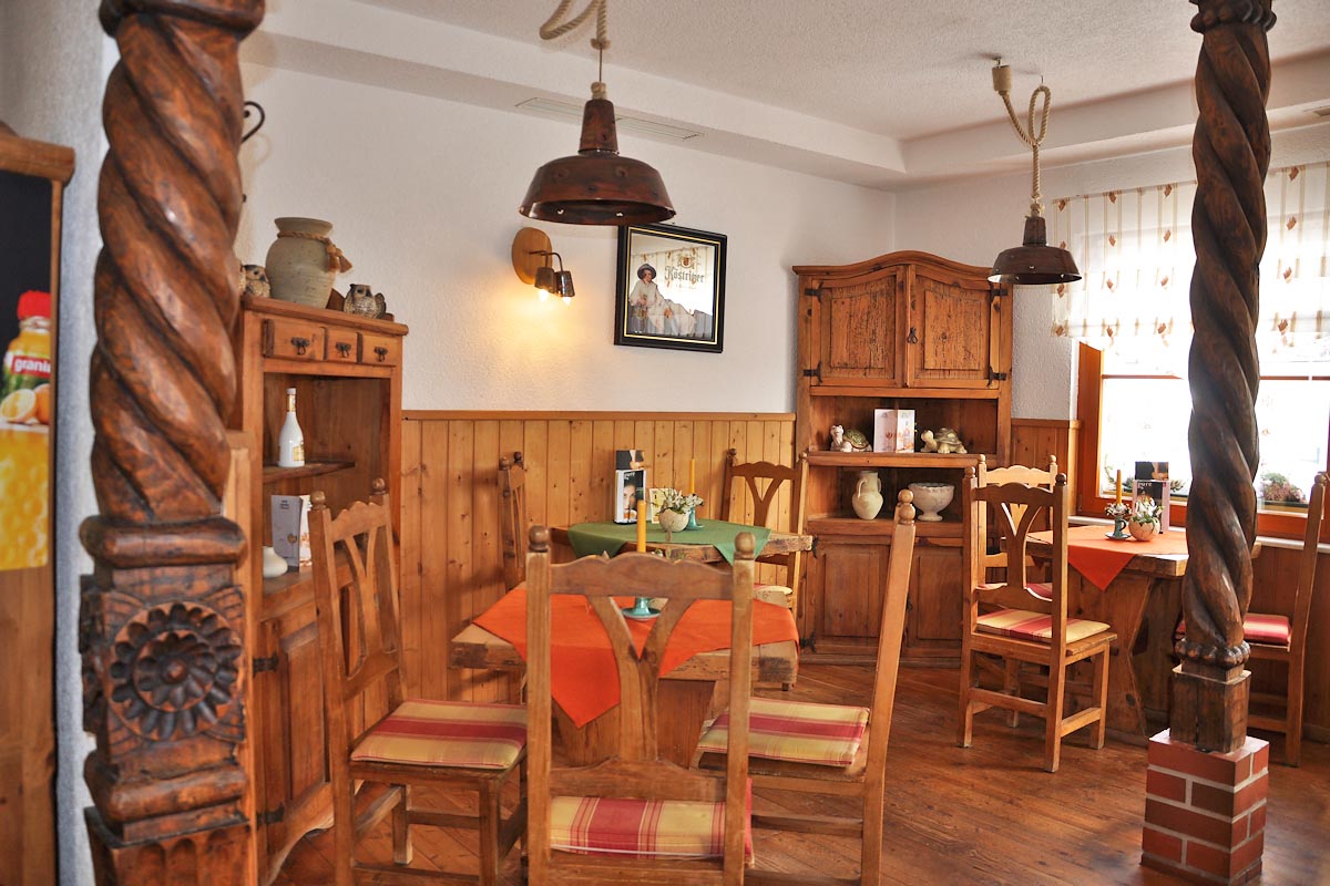 Blick in das Steakhaus