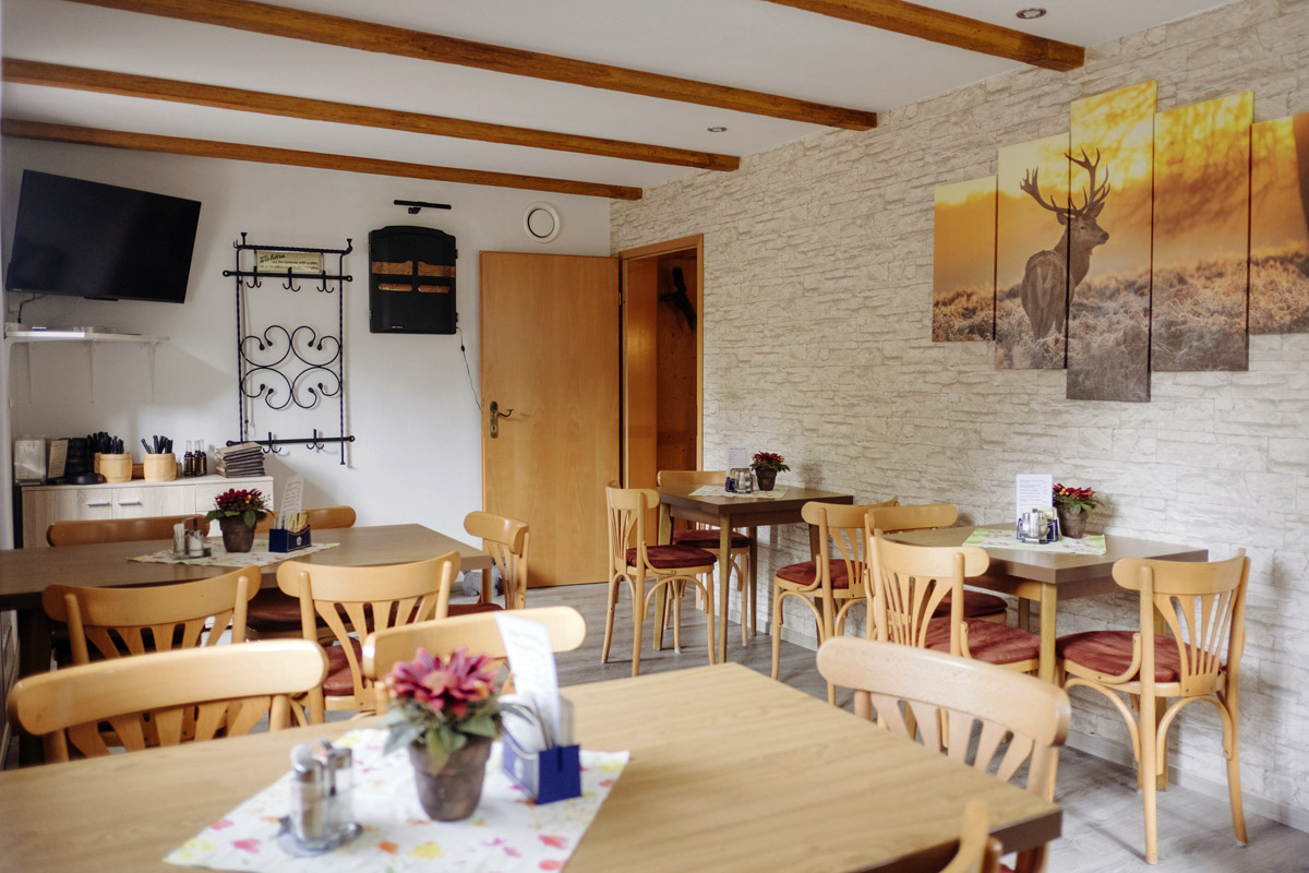 Blick in die Gaststube