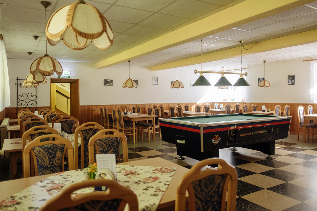 Blick in die Gaststube