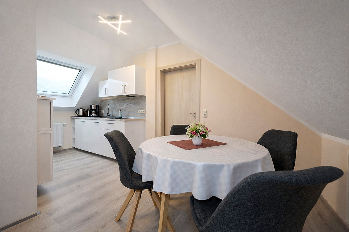 Blick in die Ferienwohnung