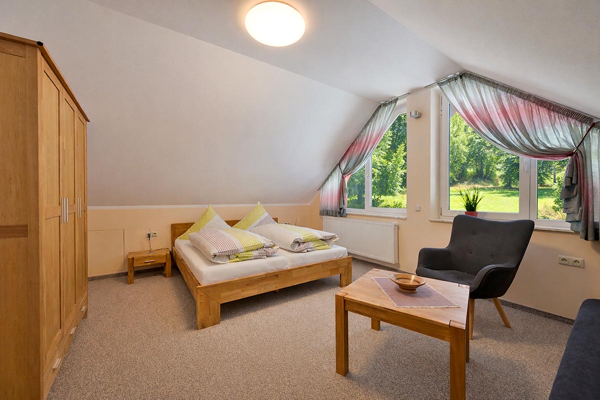 Blick in die Ferienwohnung