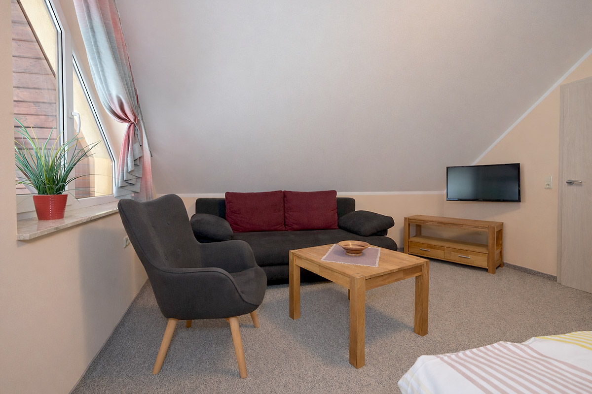 Blick in die Ferienwohnung