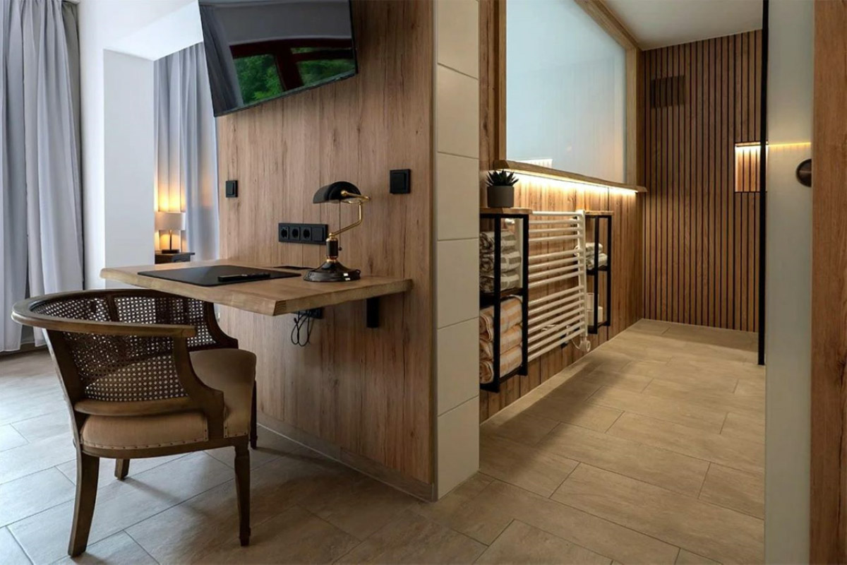 Doppelzimmer 32m² mit Terrasse