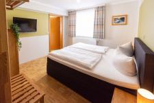 Blick in ein Gästezimmer