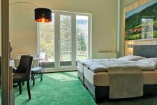 Blick in ein Gästezimmer