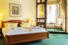 Blick in ein Gästezimmer