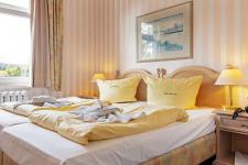 Blick in ein Gästezimmer