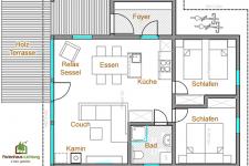 Ferienhaus für 4 Personen ohne Sauna