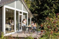 Terrasse am Ferienhaus