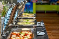 Buffet für Warmspeisen