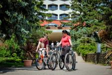 Fahrradfahren mit der Familie