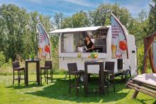 Getränkeservice im Wellnessbereich