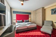 Blick in ein Deluxe-Zimmer