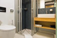 Blick in ein Gästebad