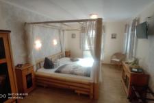 Blick in ein Gästezimmer