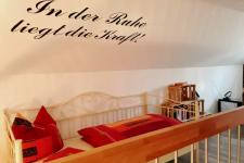 Blick in ein Gästezimmer