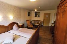 Blick in ein Gästezimmer