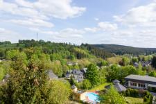 Blick vom Hotel in die Umgebung