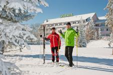 Aparthotel Oberhof, Winteransicht