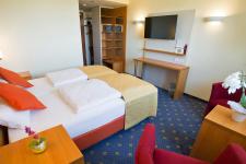 Blick in ein Gästezimmer