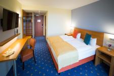 Blick in ein Gästezimmer