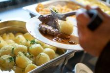 leckeres Abendbuffet