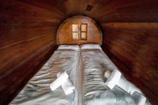 Übernachten im Fassbett