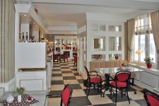 Blick in das Café / Restaurant