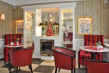 Blick in das Café / Restaurant