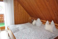 Blick in ein Gästezimmer