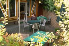 Terrasse / Biergarten am Haus