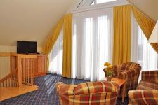 Blick in die Maisonette