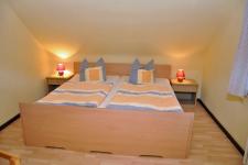 Blick in ein Gästezimmer