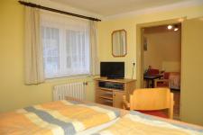 Blick in ein Gästezimmer