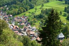 Blick auf Gießübel