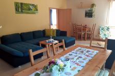 Blick in ein Ferienhaus