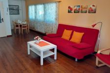 Blick in ein Ferienhaus