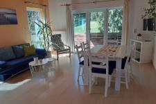 Blick in ein Ferienhaus