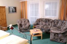 Blick in ein Gästezimmer